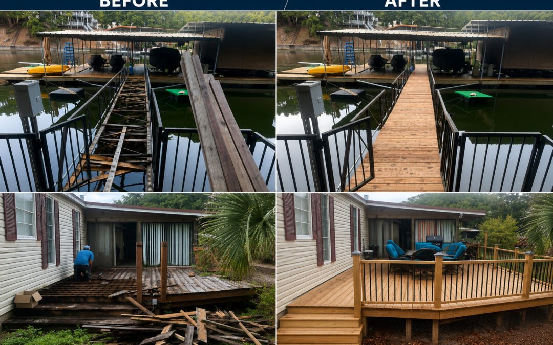 How to Maintain Your Lake of the Ozarks Lakefront Property Exterior Surfaces